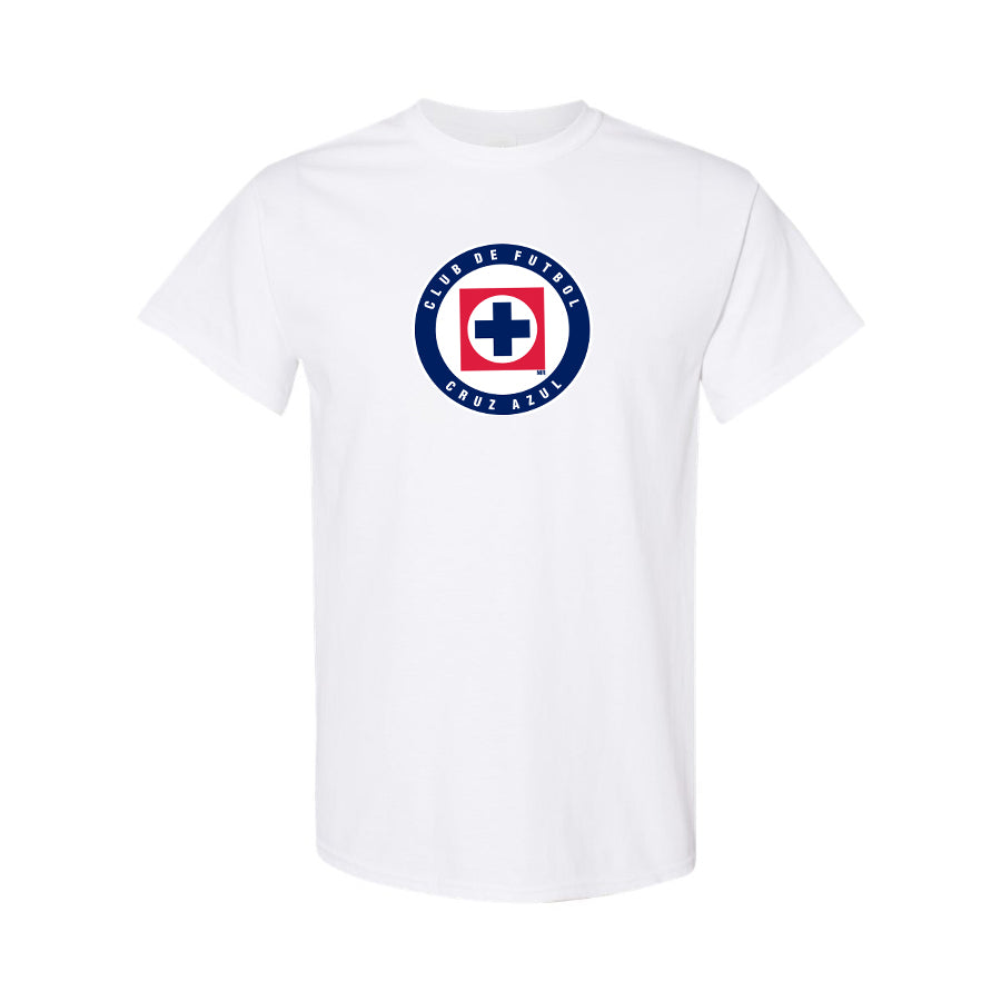 Youth Kids Cruz Azul Football Club Cotton T-Shirt