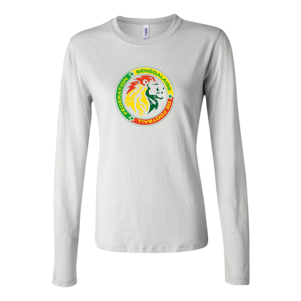 Women's Senegal National Soccer Team Long Sleeve T-Shirt