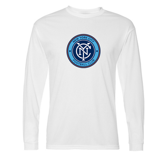 Men’s New York City FC Performance Long Sleeve T-Shirt