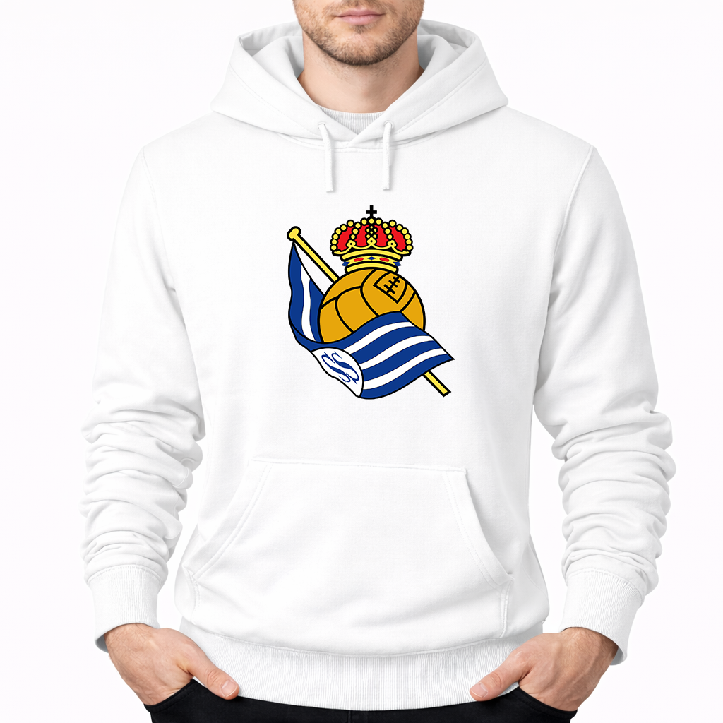Men's Real Sociedad FC Pullover Hoodie