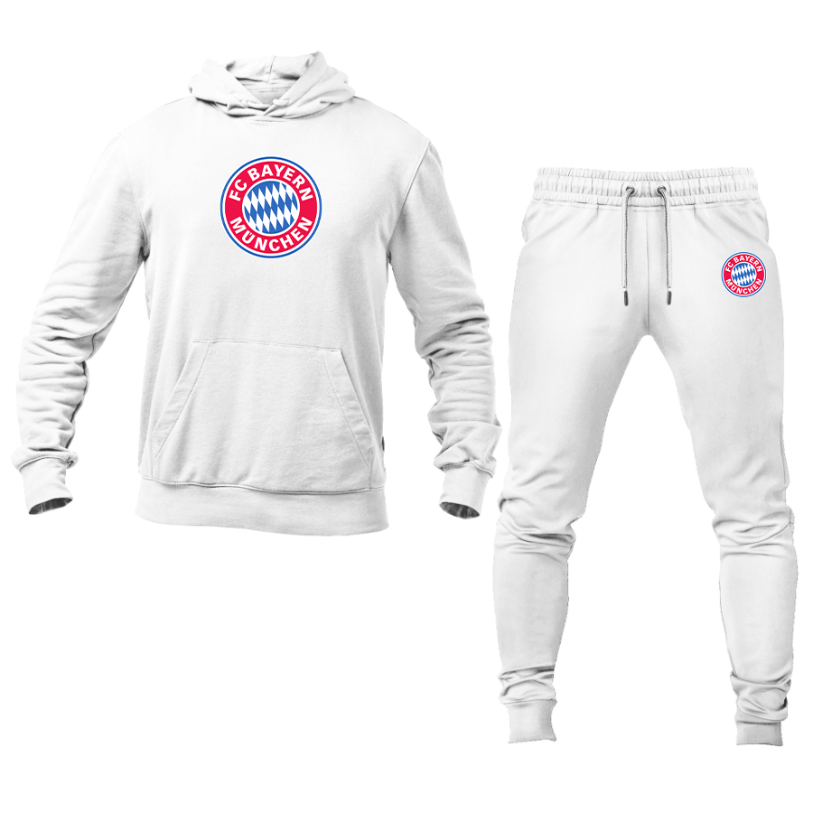 Men's F.C. Bayern Munchen Soccer Logo Hoodie Joggers Set