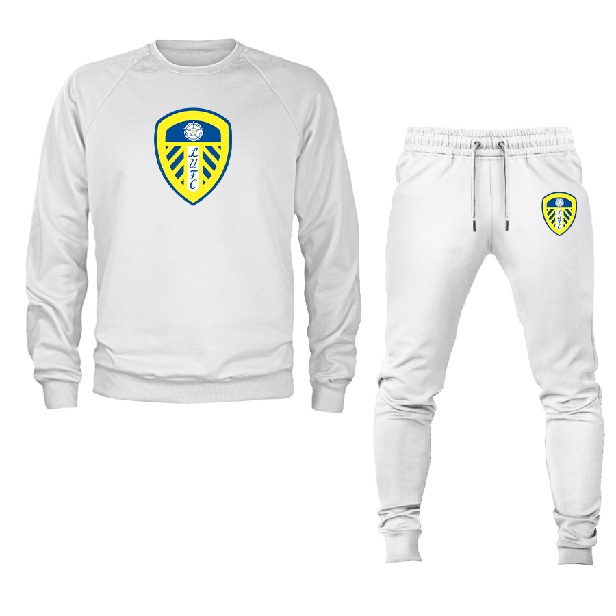 Men's Leeds United Football Club Crewneck Sweatshirt Joggers Suit