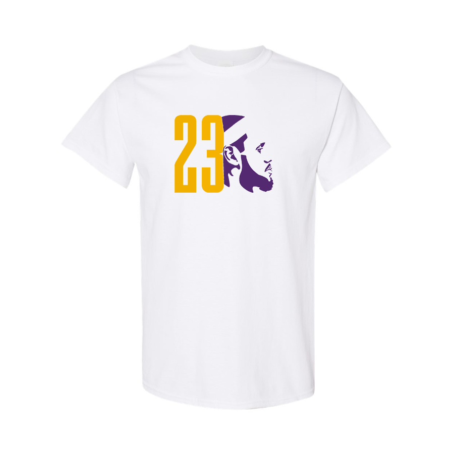 Youth Kids Lebron James 23 Cotton T-Shirt