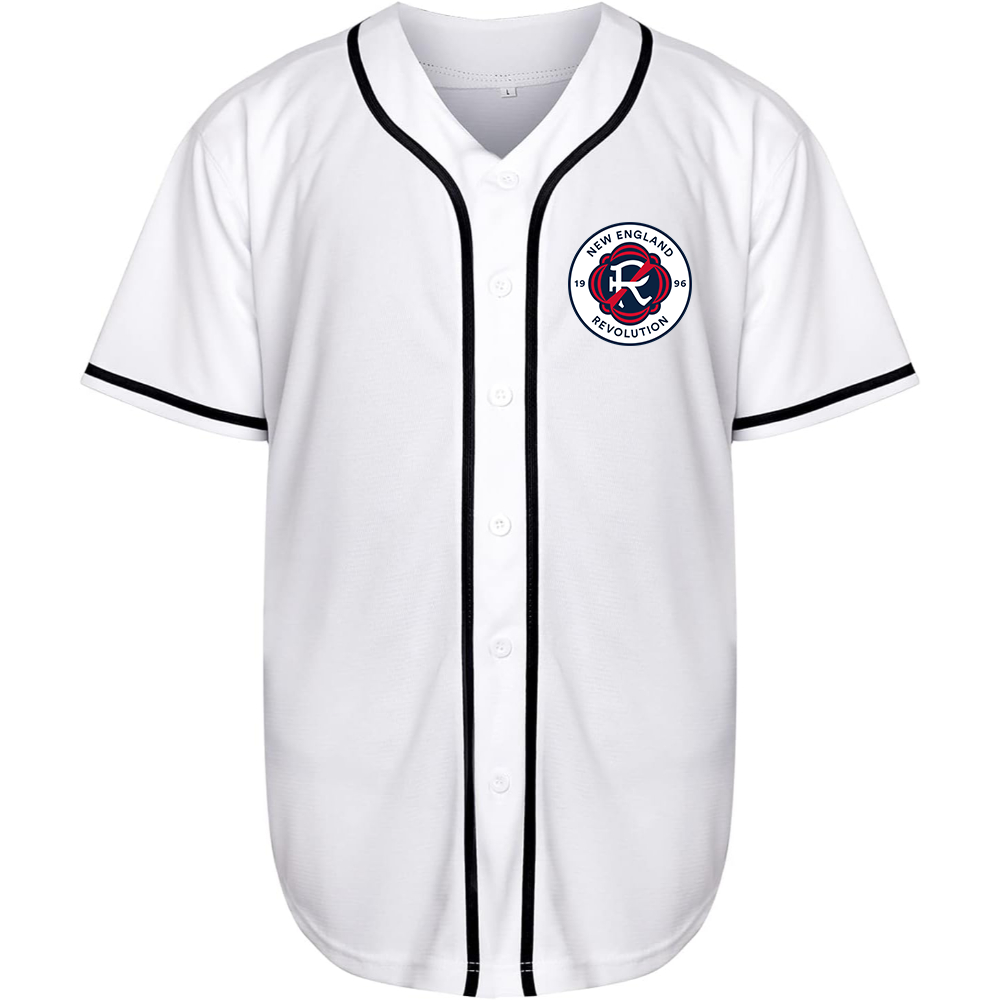 Men's New England Revolution FC Baseball Jersey