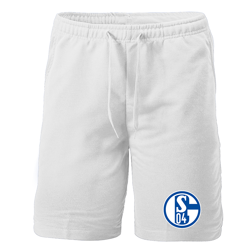 Men's Schalke 04 FC Athletic Fleece Shorts