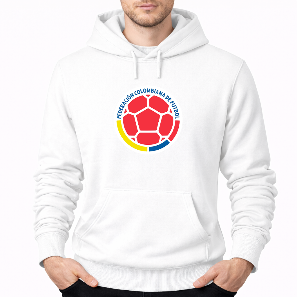 Men's Colombia National Soccer Team Pullover Hoodie