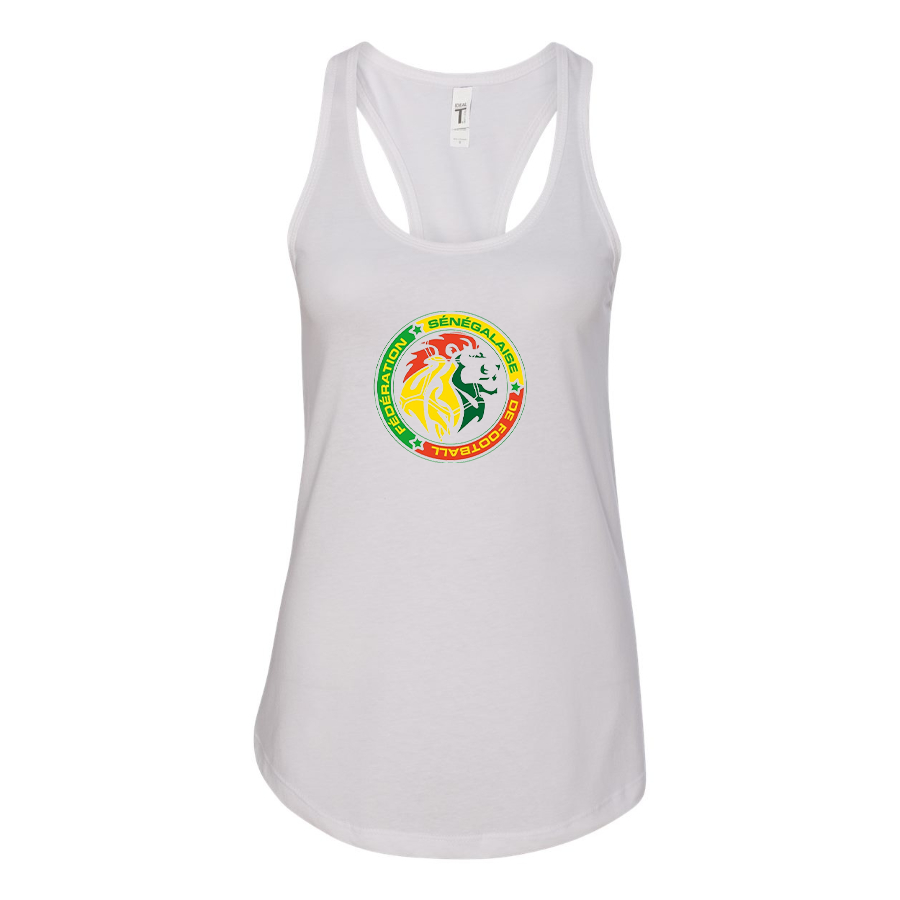 Women's Senegal National Soccer Team Racerback Tank Top