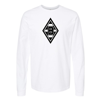 Men's Borussia Monchengladbach FC Cotton Long Sleeve T-Shirt