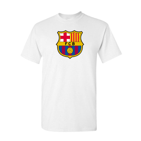 Youth Kids F.C. Barcelona Soccer Cotton T-Shirt