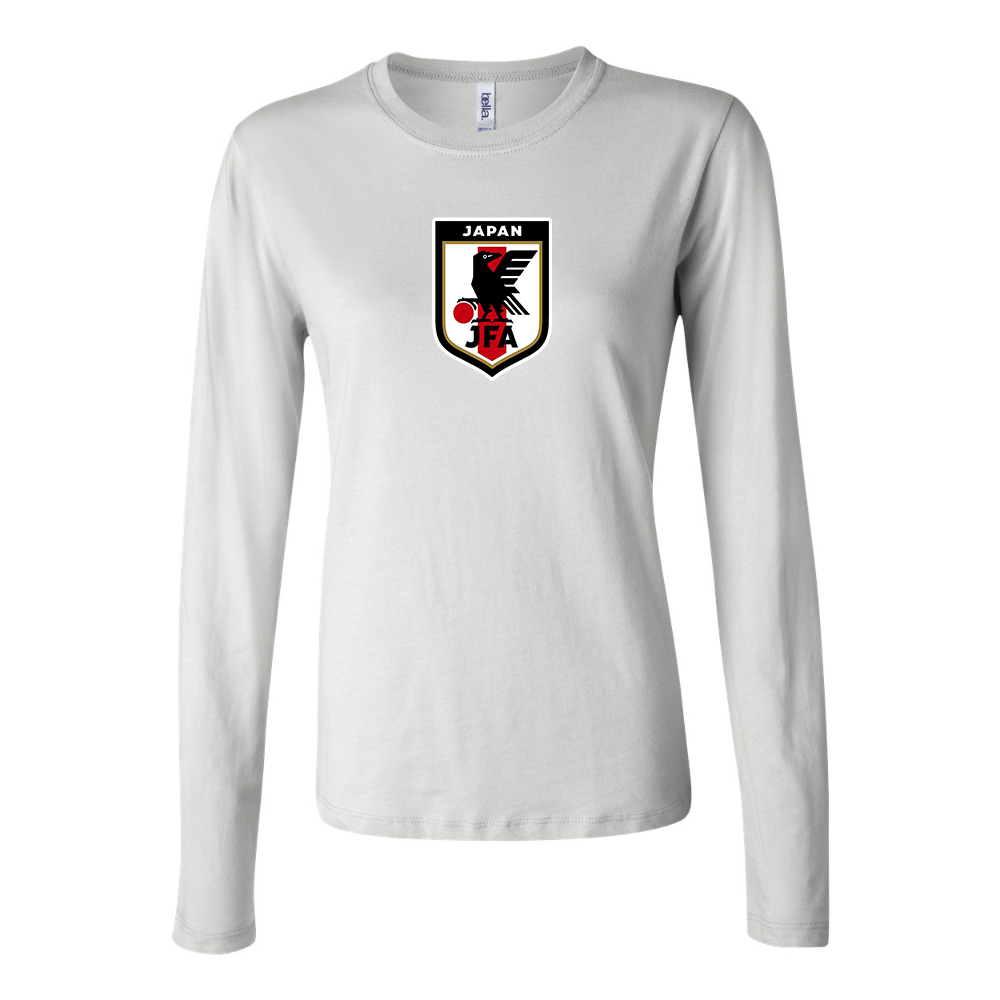 Women's Japan National Soccer Team Long Sleeve T-Shirt