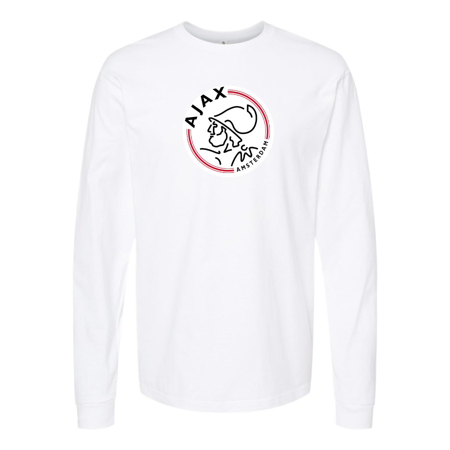 Men's Amsterdamsche FC Ajax Cotton Long Sleeve T-Shirt