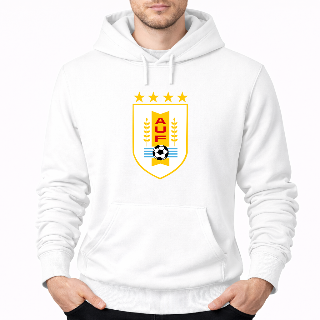 Men's Uruguay National Soccer Team Pullover Hoodie