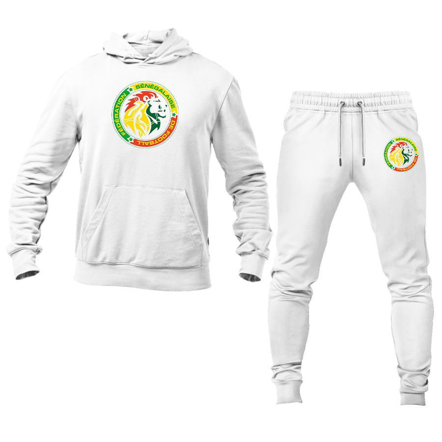 Men's Senegal National Soccer Team Hoodie Joggers Set