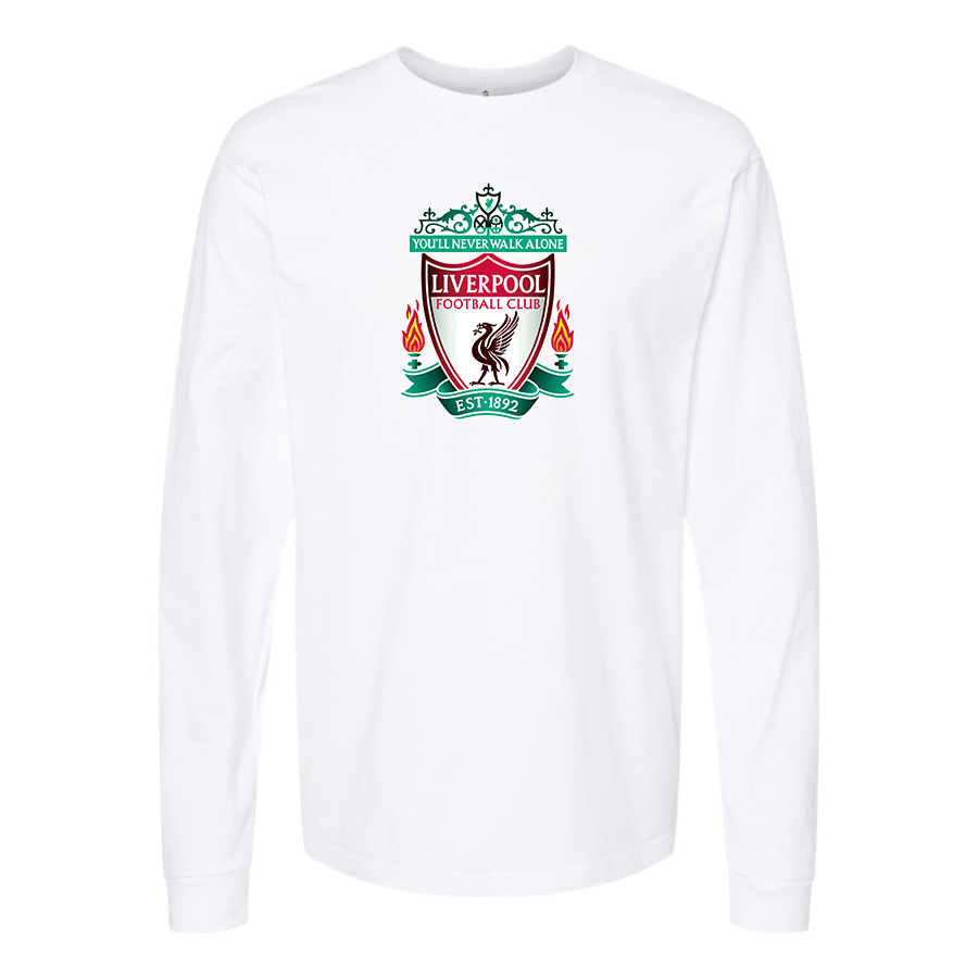 Youth Kids Liverpool Football Club Est.1892 Long Sleeve T-Shirt