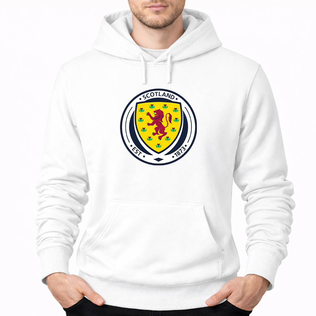 Men's Scotland National Soccer Team Pullover Hoodie