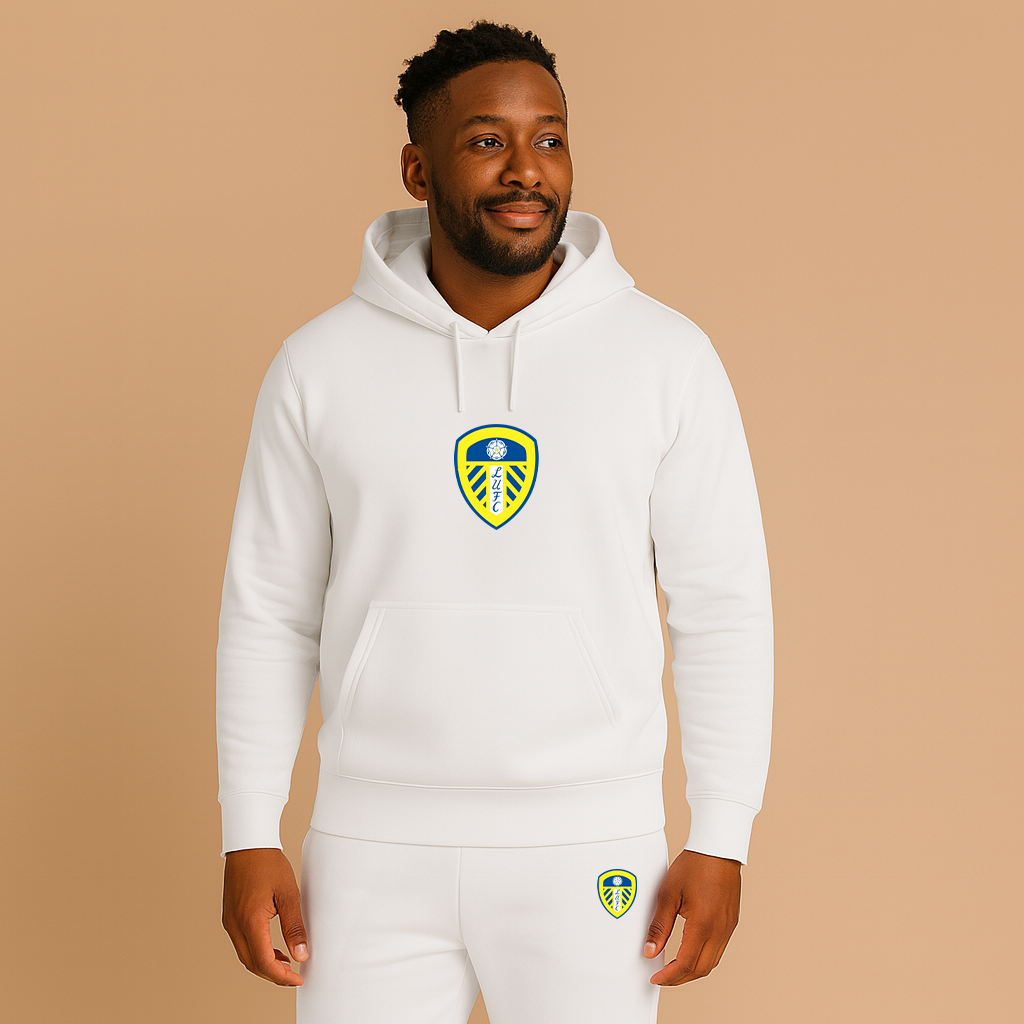 Men's Leeds United Football Club Hoodie Joggers Set