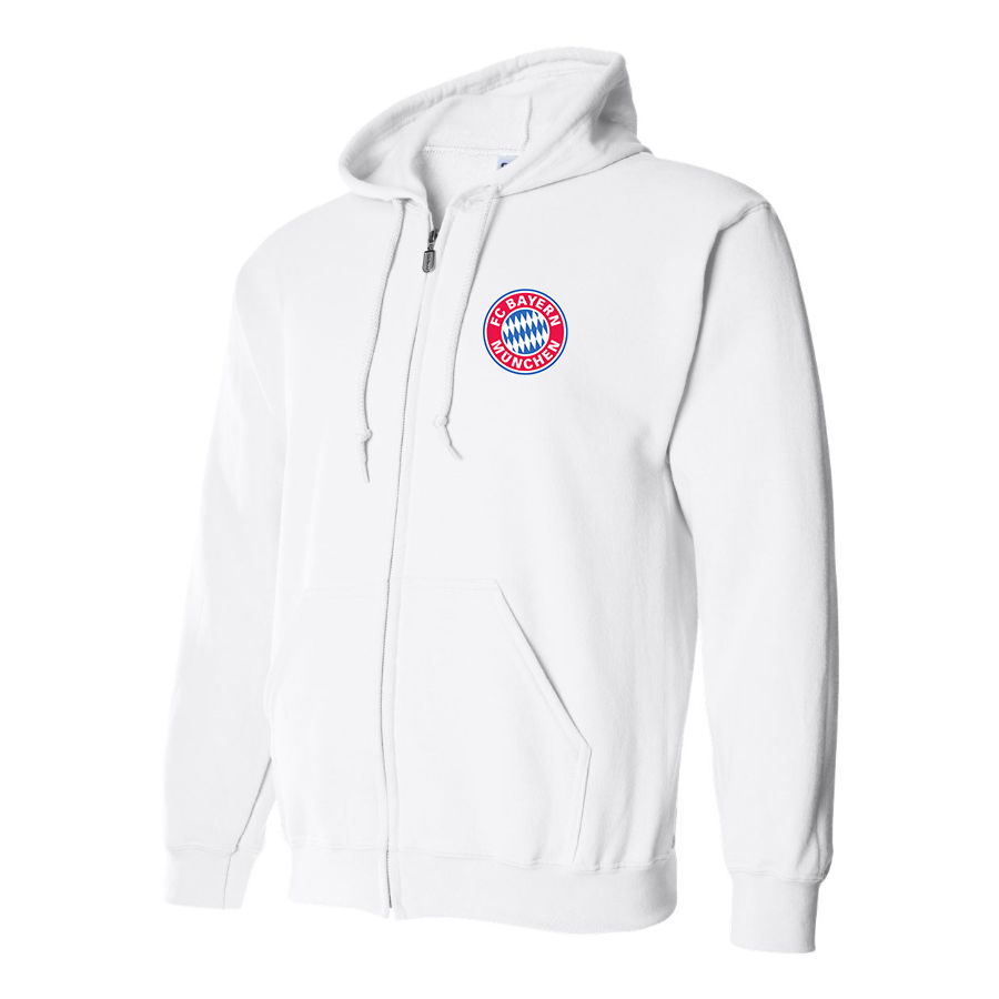 Men's F.C. Bayern Munchen Soccer Zipper Hoodie