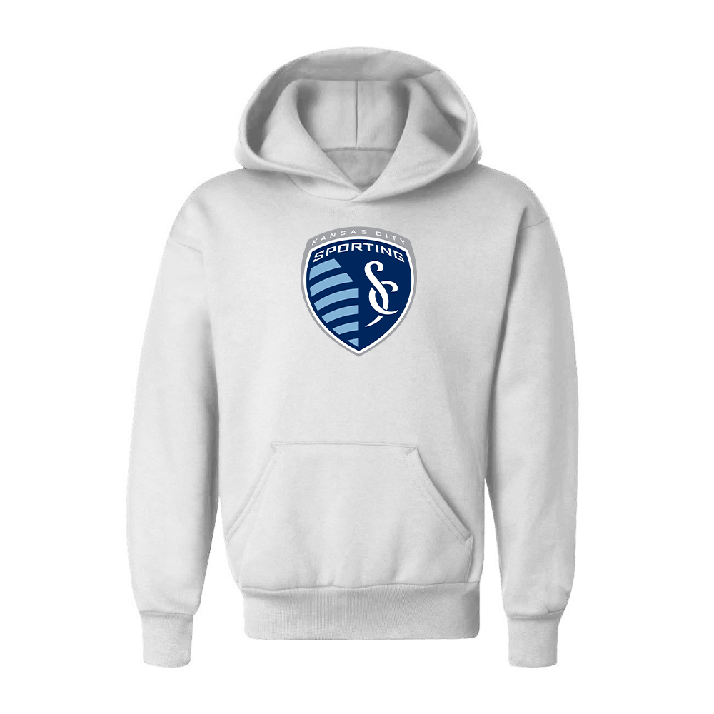 Youth Kids Sporting Kansas City FC Pullover Hoodie