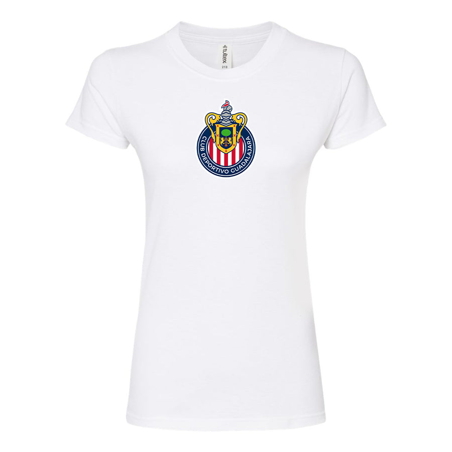 Women's Chivas Football Club Round Neck T-Shirt