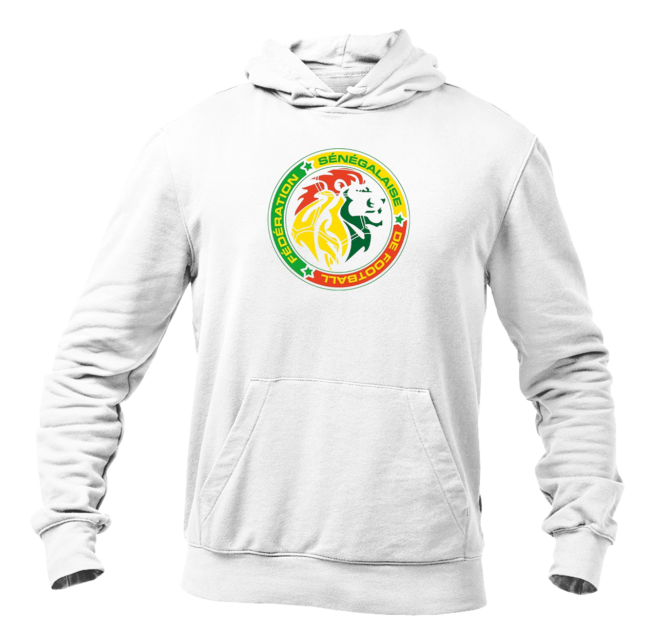 Men's Senegal National Soccer Team Pullover Hoodie