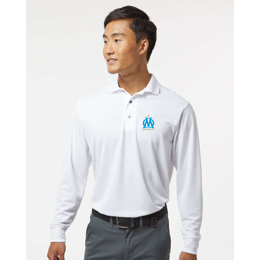 Men's  Olympique de Marseille FC  - Paragon - Prescott Long Sleeve Polo - 110