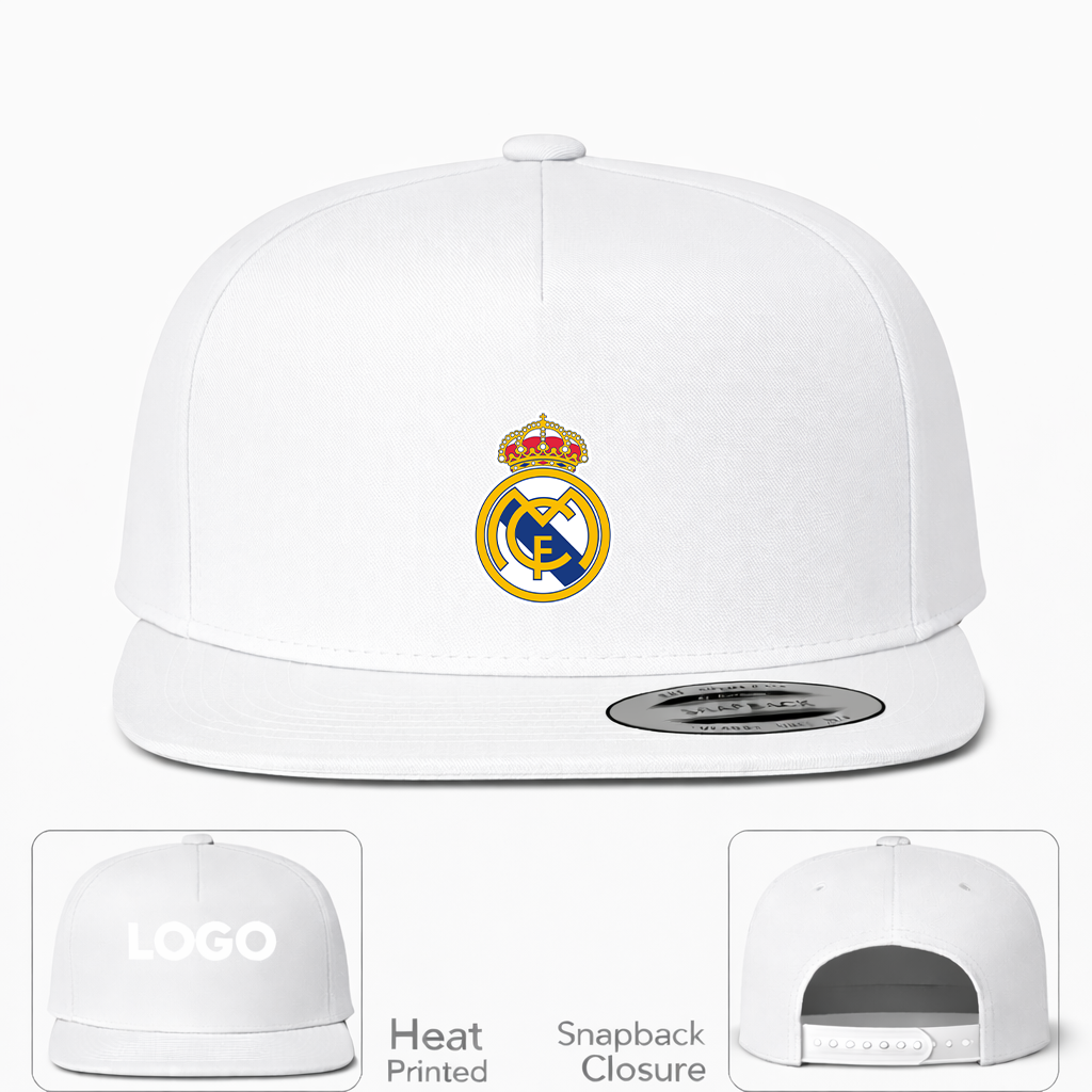 Real Madrid Soccer Snapback Hat