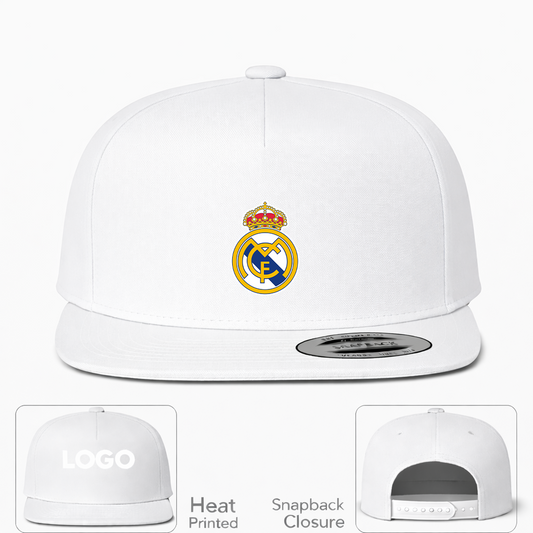 Real Madrid Soccer Snapback Hat