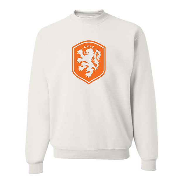 Men's Netherlands National Soccer Team Crewneck Sweatshirt