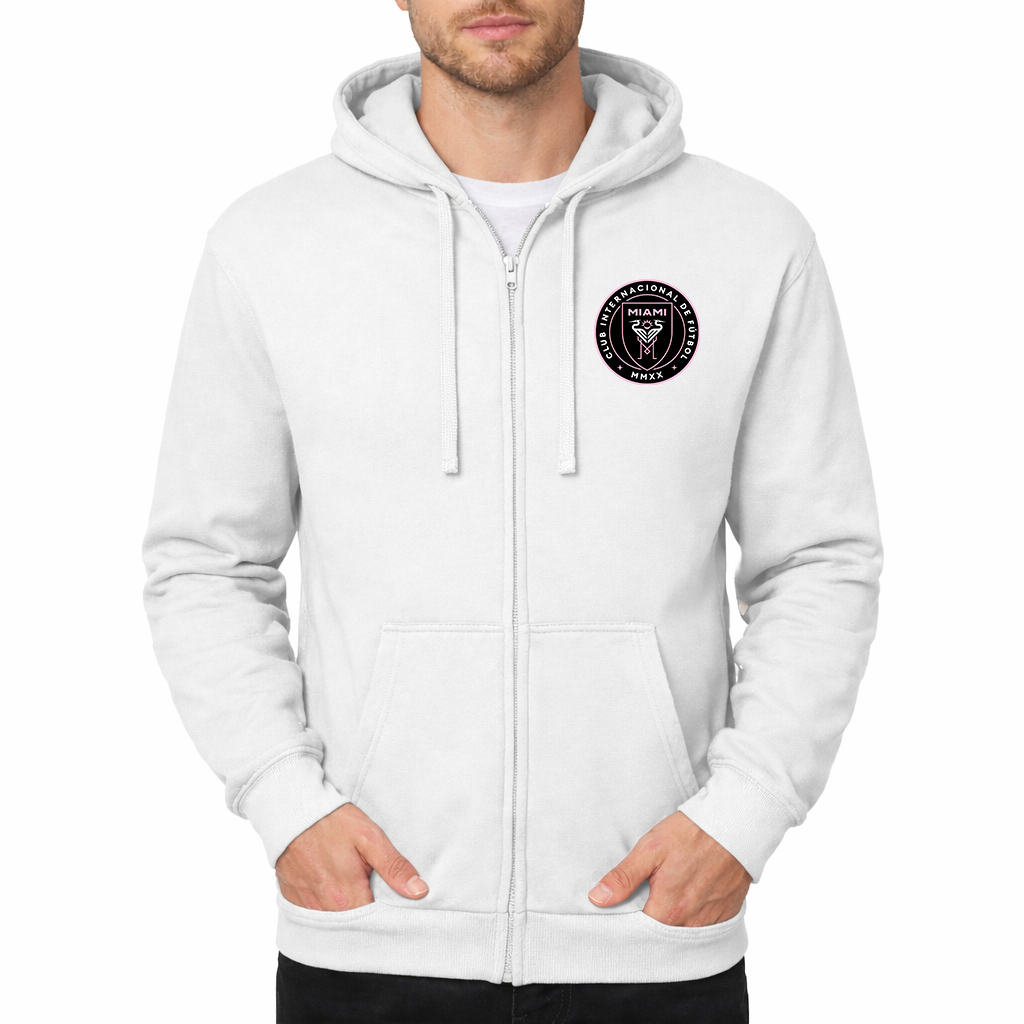 Men's Inter Miami FC Zipper Hoodie