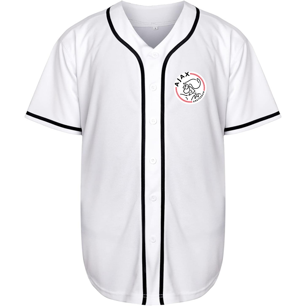 Men's Amsterdamsche FC Ajax Baseball Jersey