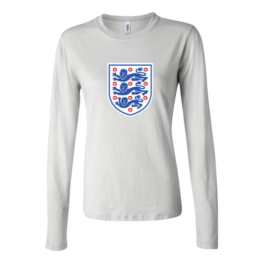 Women's England National Football Team Long Sleeve T-Shirt