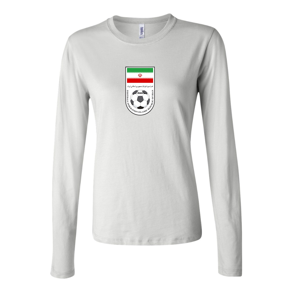 Women's Iran National Soccer Team Long Sleeve T-Shirt