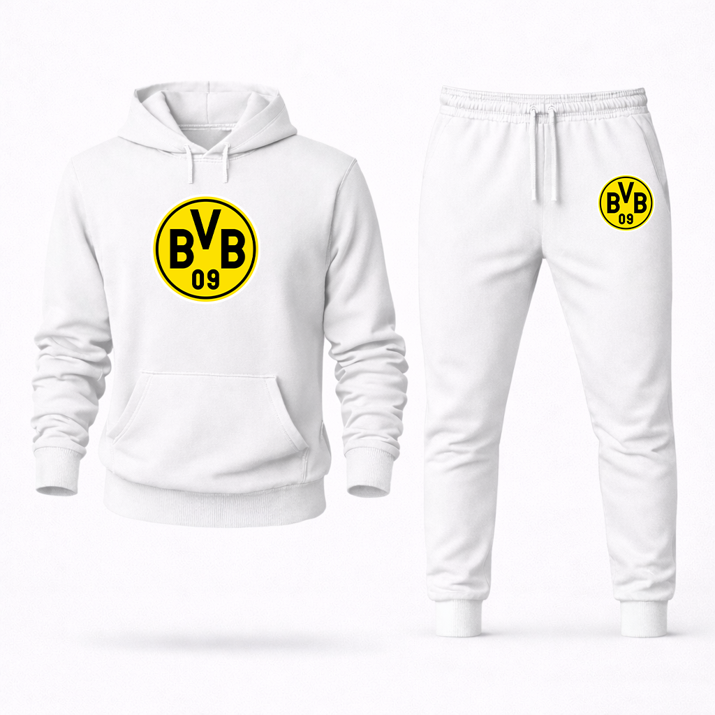 Men's Borussia Dortmund BVB FC Hoodie Joggers Set