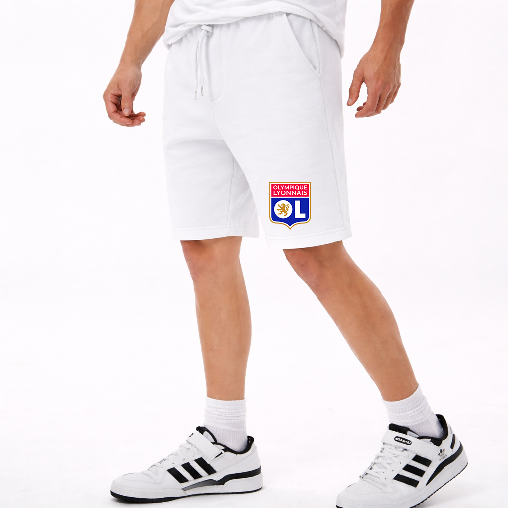 Men's Olympique Lyonnais FC Athletic Fleece Shorts