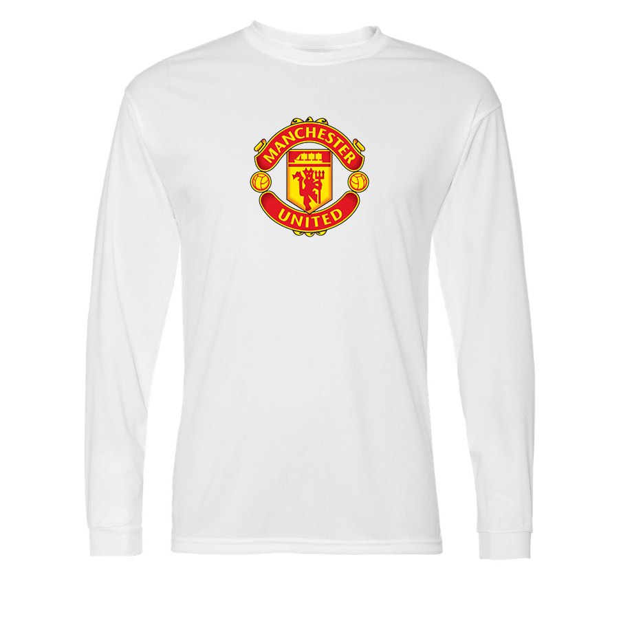 Men’s Manchester United Soccer - Performance Long Sleeve T-Shirt