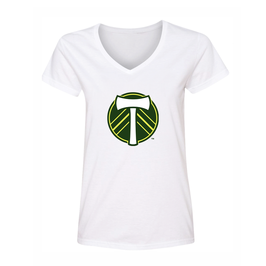 Women's Portland Timbers FC V-Neck T-Shirt