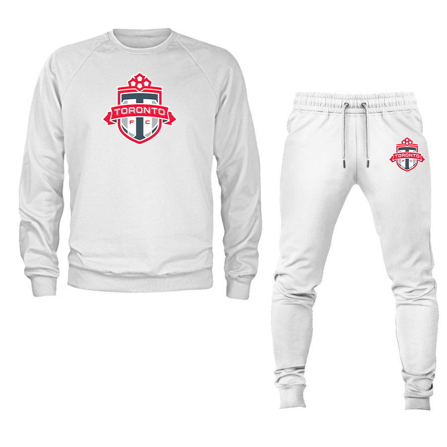 Men's Toronto FC Crewneck Sweatshirt Joggers Suit