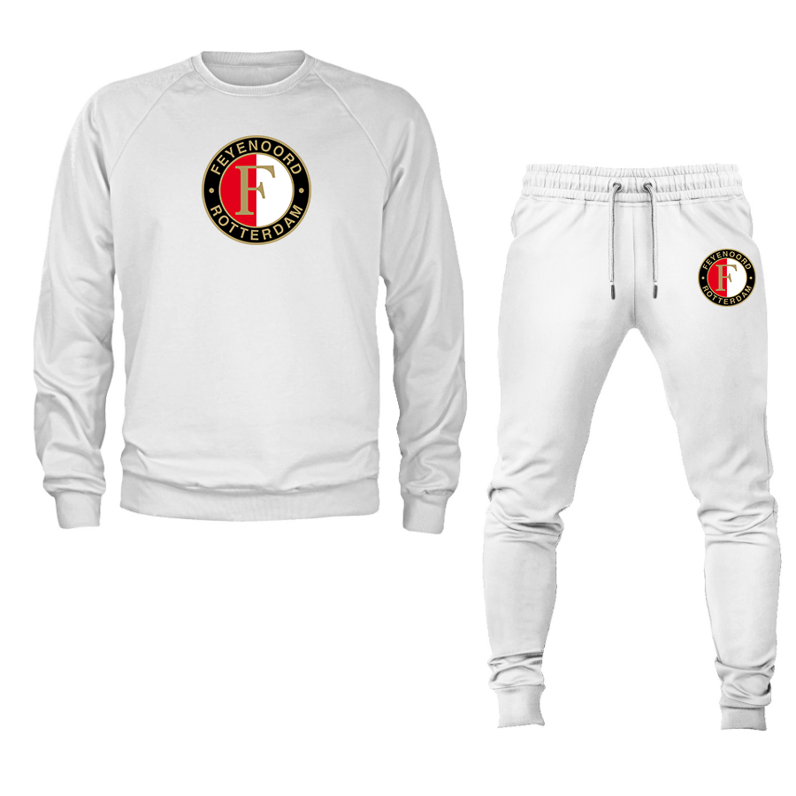 Men's Feyenoord FC Crewneck Sweatshirt Joggers Suit