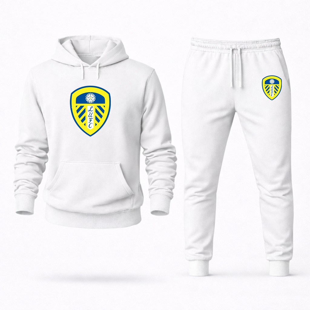 Men's Leeds United Football Club Hoodie Joggers Set