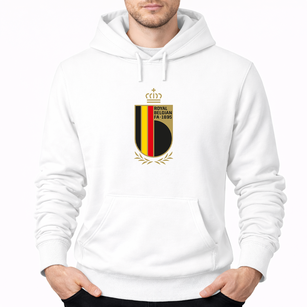 Men's Belgium National Soccer Team Pullover Hoodie
