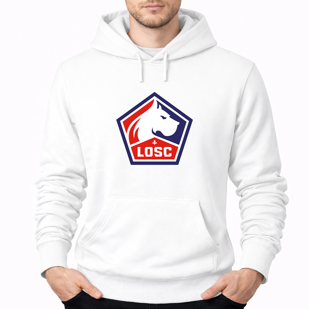 Men's Lille Olympique FC Pullover Hoodie