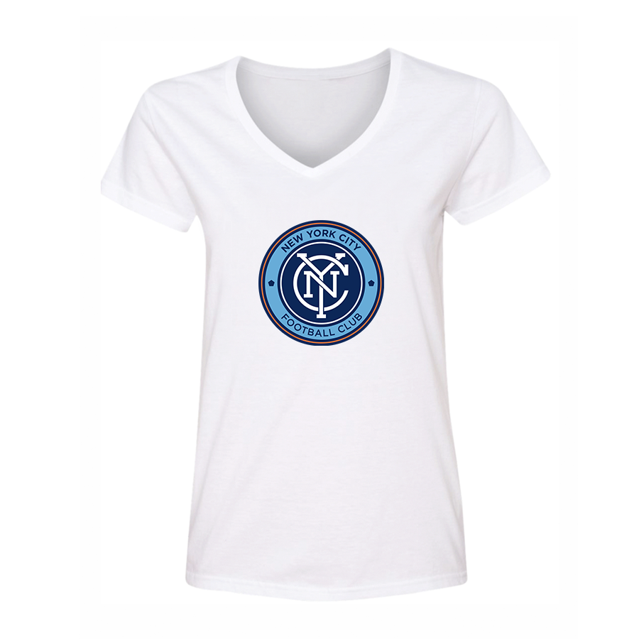 Women's New York City FC V-Neck T-Shirt