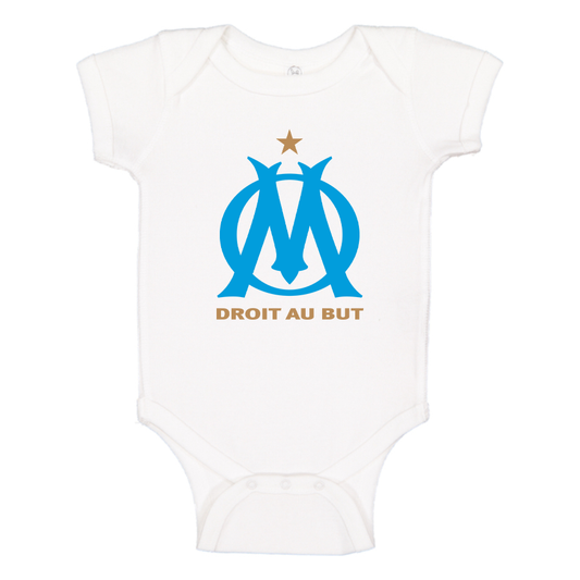 Olympique de Marseille FC Baby Romper Onesie