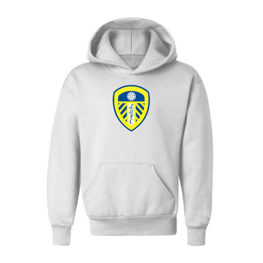 Youth Kids Leeds United Football Club Pullover Hoodie