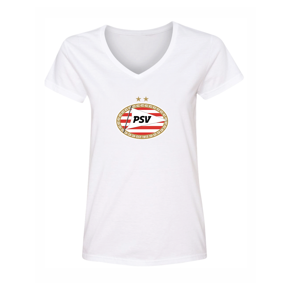 Women's PSV Eindhoven FC V-Neck T-Shirt