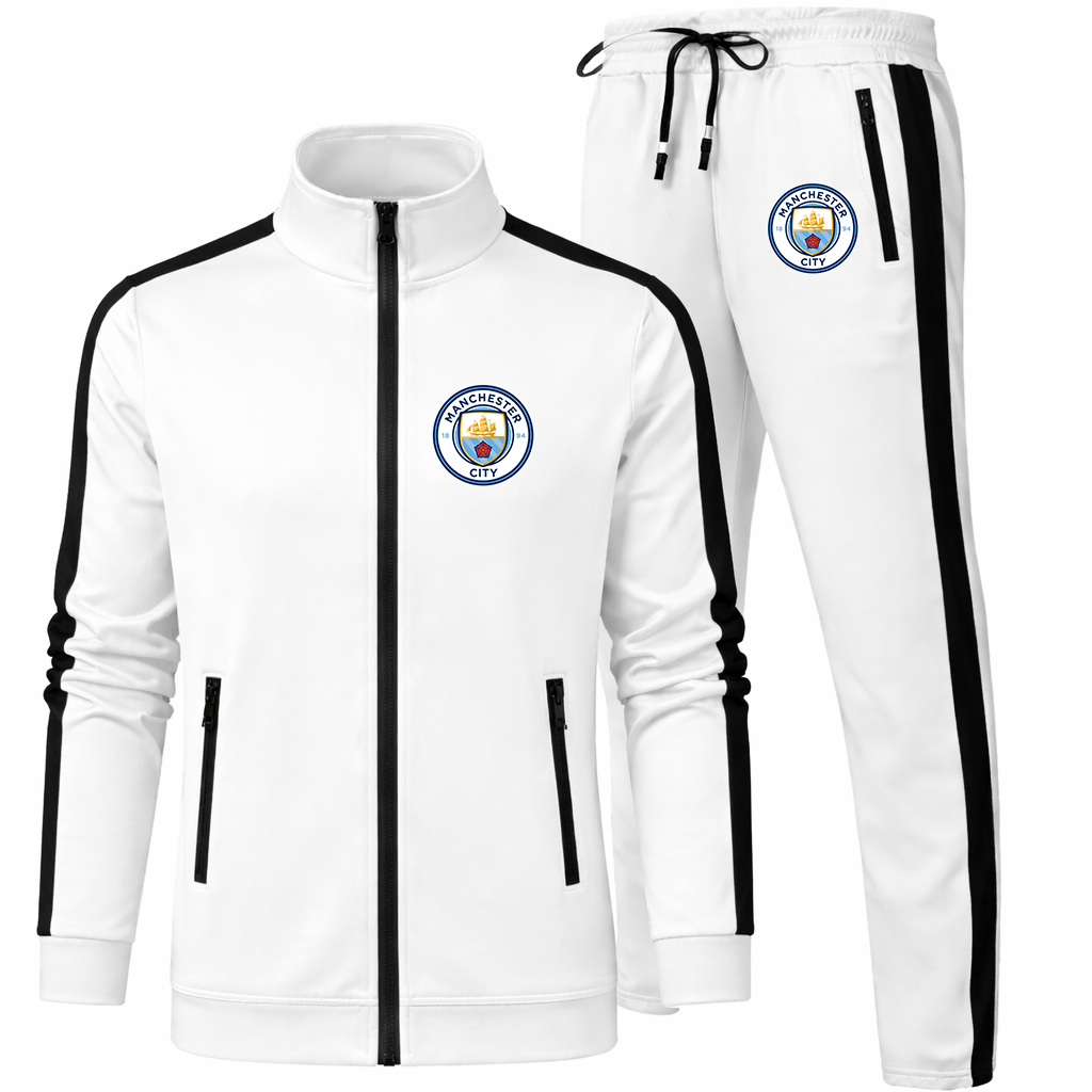 Men's Manchester City Soccer Logo Dri-Fit TrackSuit