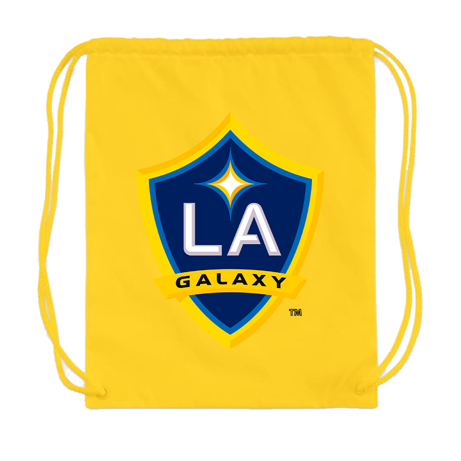 LA Galaxy FC Drawstring Bag