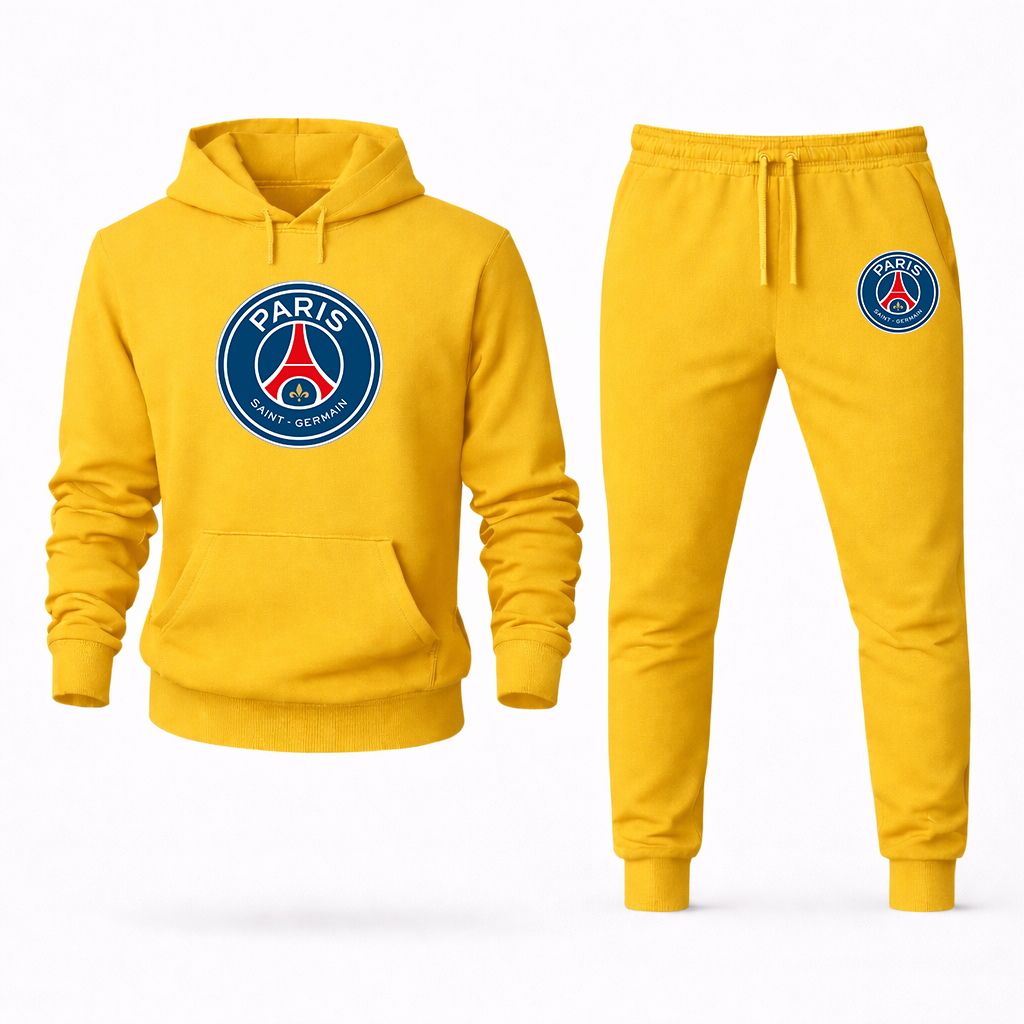 Men’s Paris-Saint Germain Soccer Logo Hoodie Joggers Set