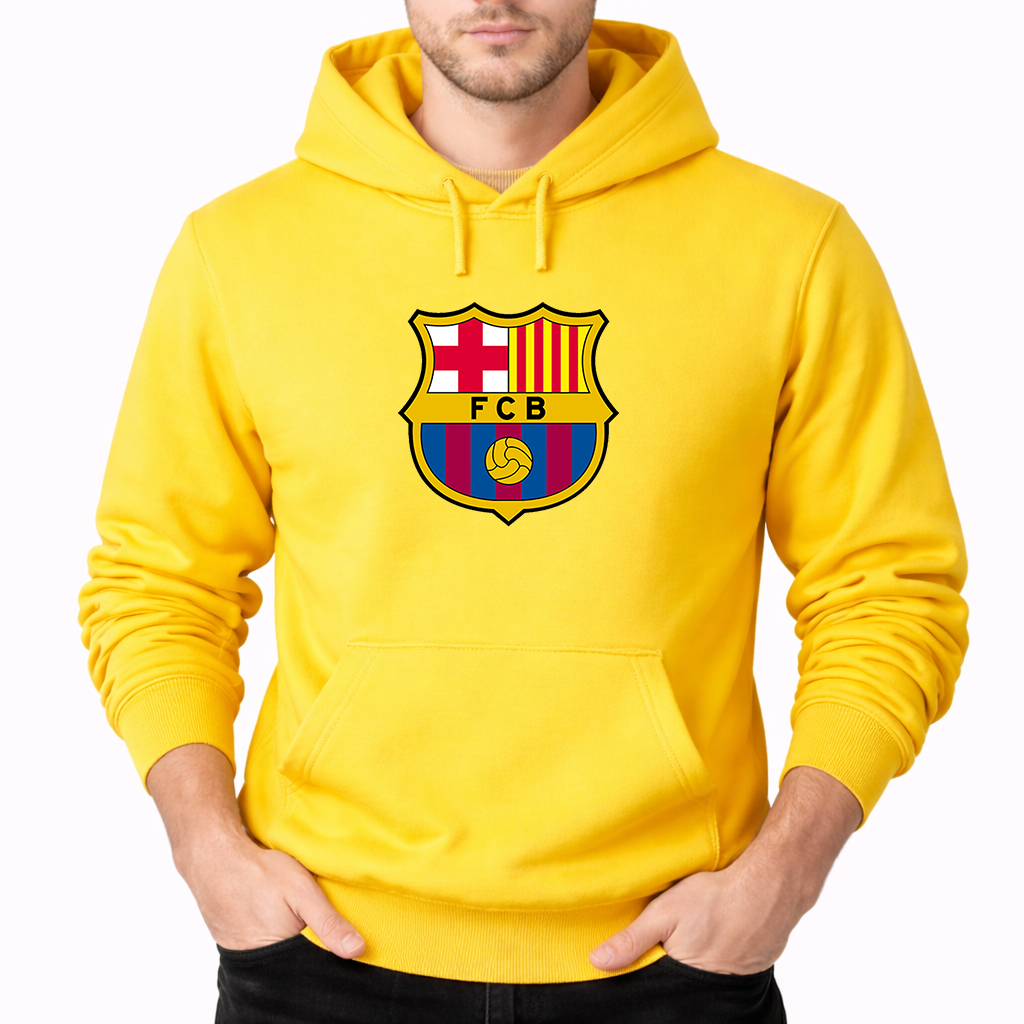 Men's F.C. Barcelona Soccer Pullover Hoodie