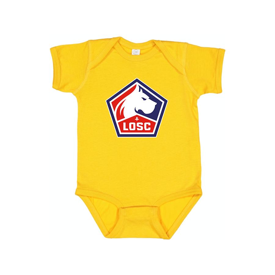 Lille Olympique FC Baby Romper Onesie